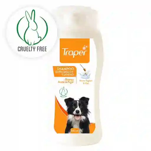Traper Shampoo Para Perro Extra Brillo y Suavidad