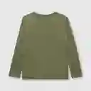 Polera Moto Oliva de Niño Talla 6A Colloky