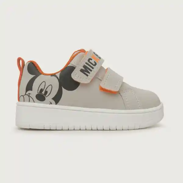 Zapatillas Urbana Disney Mickey Niño Gris Talla 26 Opaline