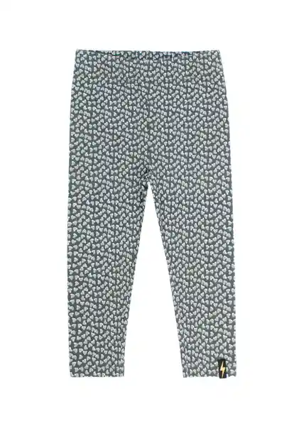 Leggins Rapport Liberty 195 Grafito Melange 12-18 Meses Ficcus