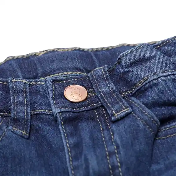 Jeans Bebe Niña Denim Pillin 3 M