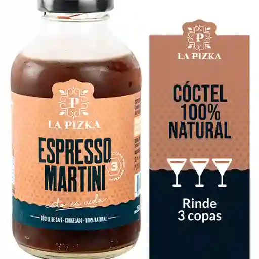 La Pizca Cóctel Natural Espresso Martini