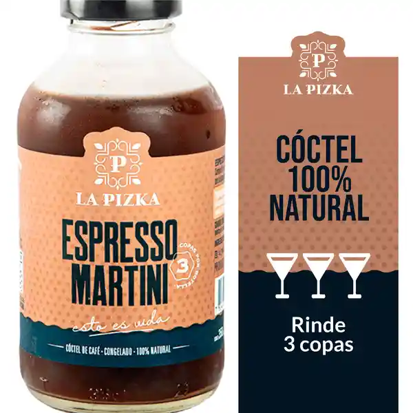 La Pizca Cóctel Natural Espresso Martini