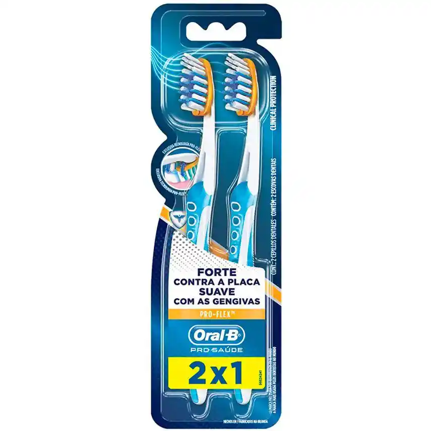 Oral-B Cepillo Dent Clinical Pro Flex 2Un