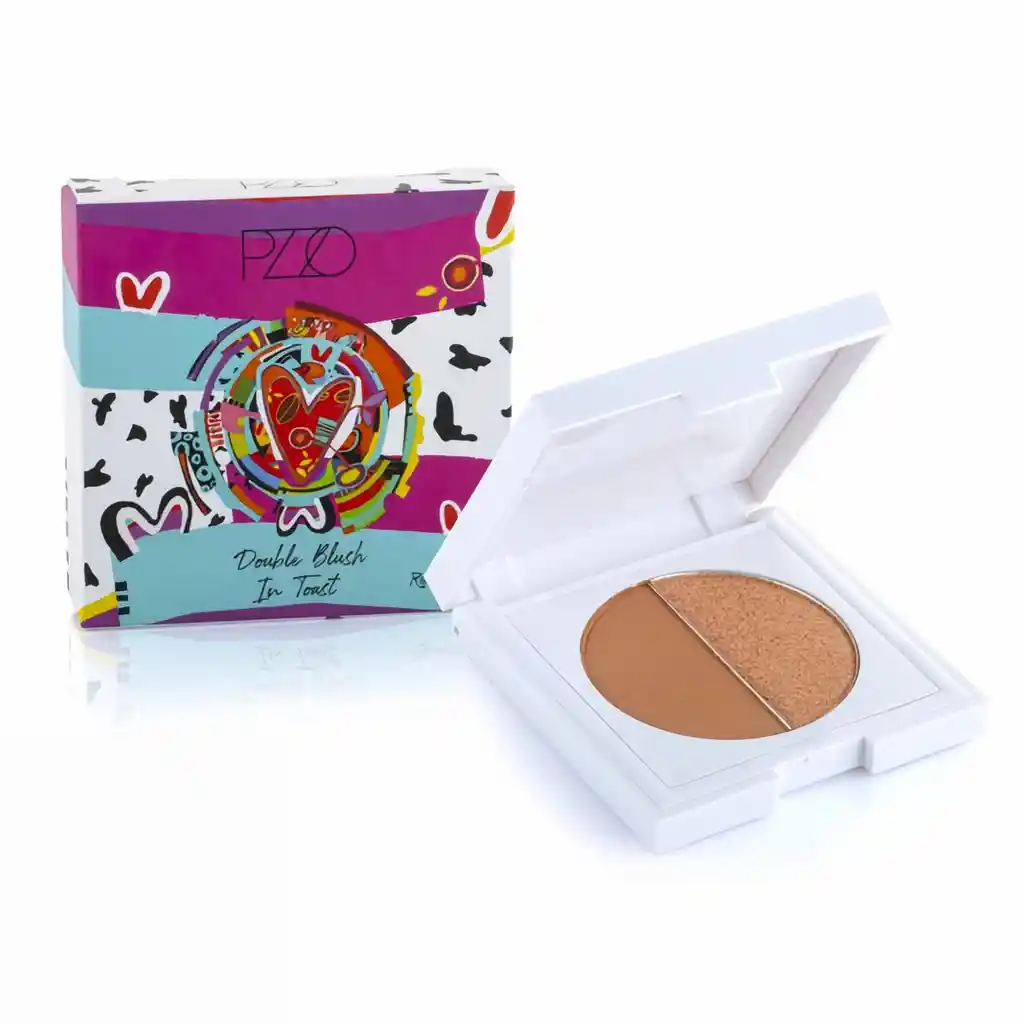 Petrizzio Rubor Double Blush in Toast Renate