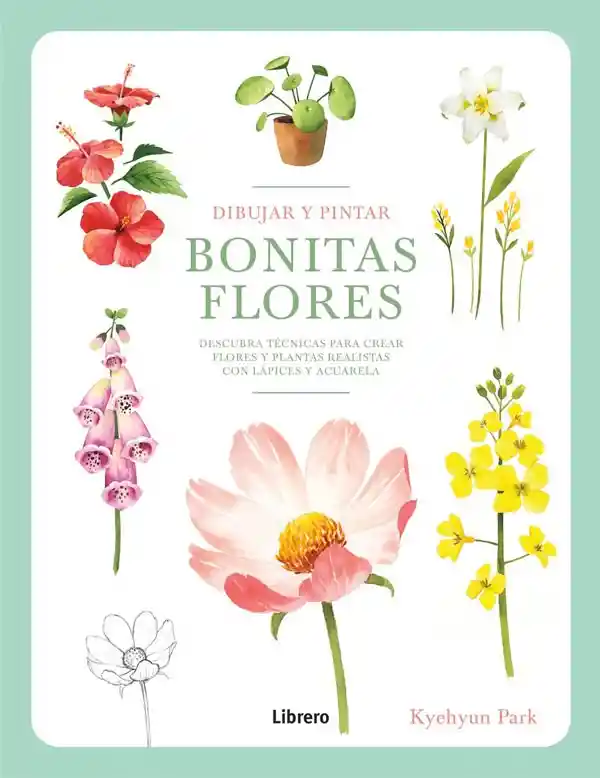 Dibujar Y Pintar Bonitas Flores
