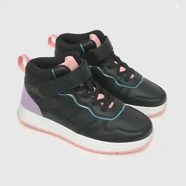 Zapatillas Urbana de Niña Negro Talla 34 Colloky