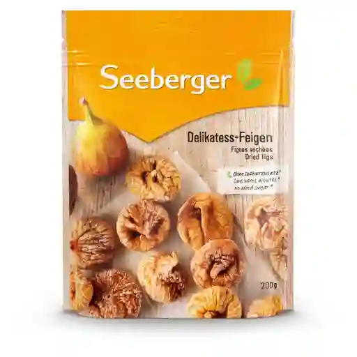 Seeberger Higos Deshidratados sin Azúcar Añadida