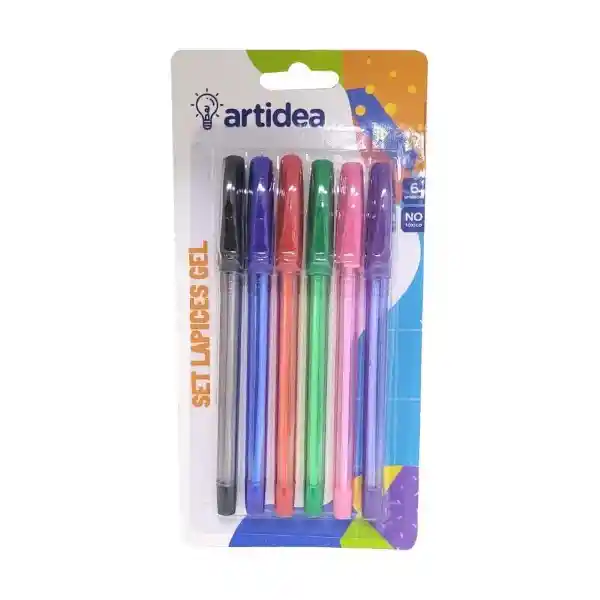 Artidea Set Lápiz Gel