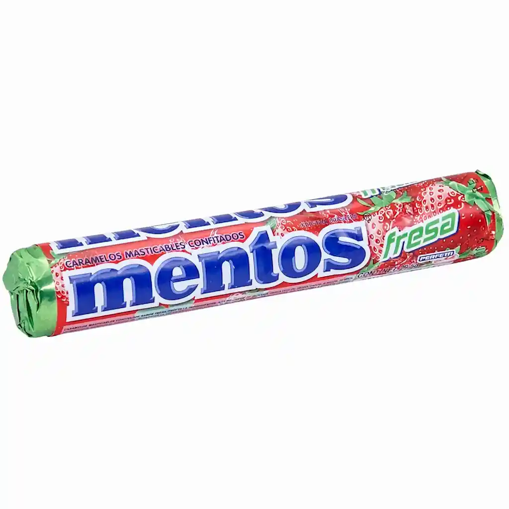Mentos Caramelo Masticable Sabor Fresa