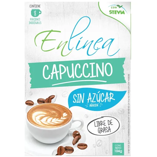 En Línea Café Capuccino con Stevia 