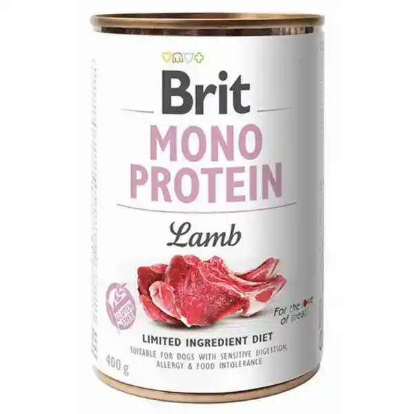 Brit Care Alimento Para Perro Mono Protein Con Cordero