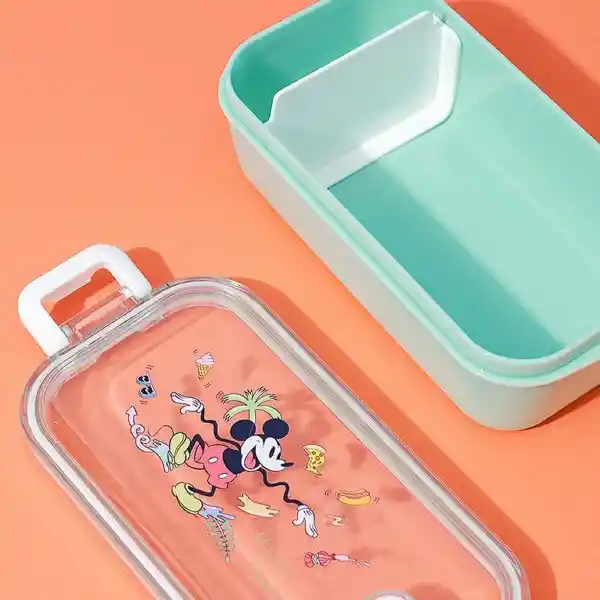 Disney Contenedor Para Comida Mickey Mouse