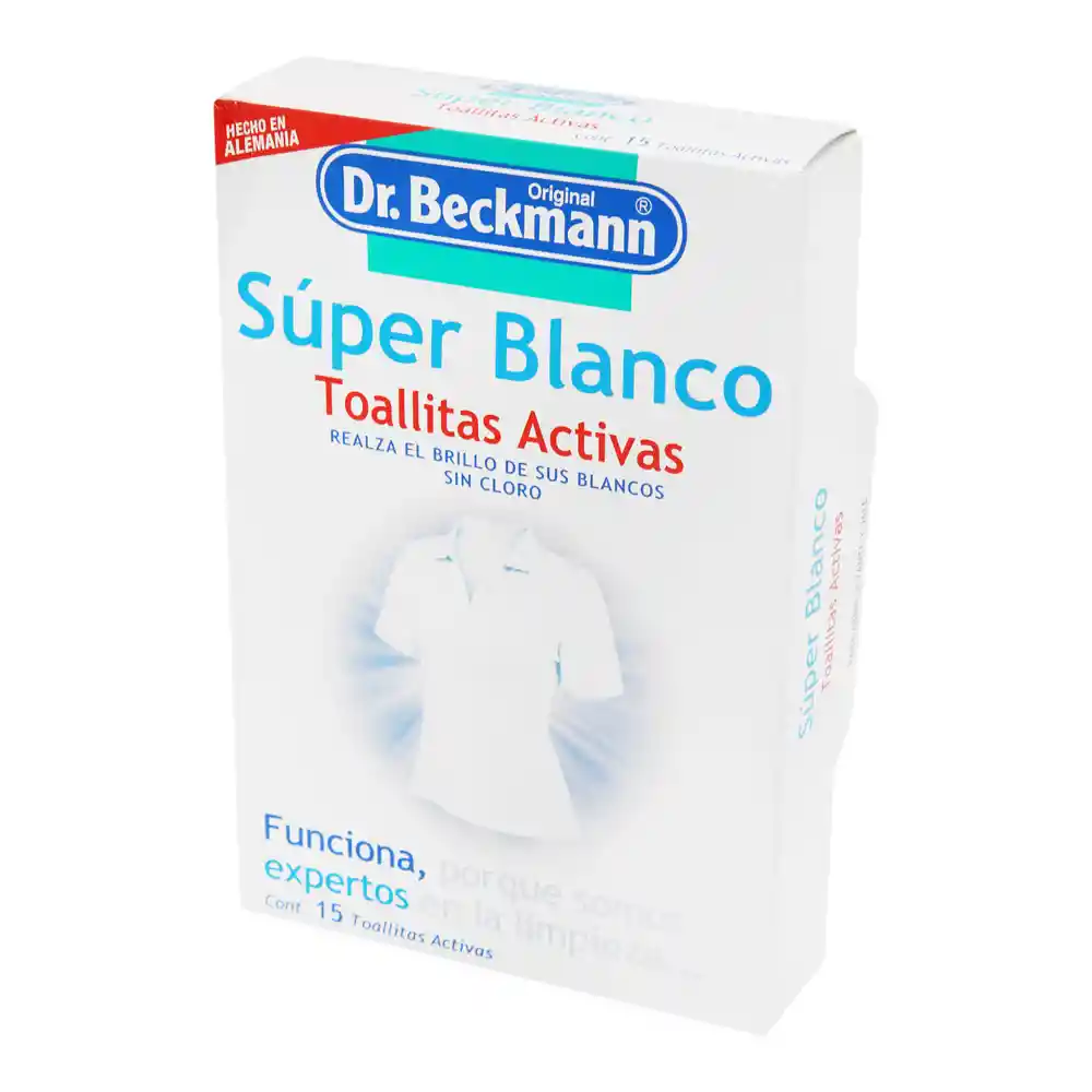 Dr Beckmann Toallas Blanqueadoras