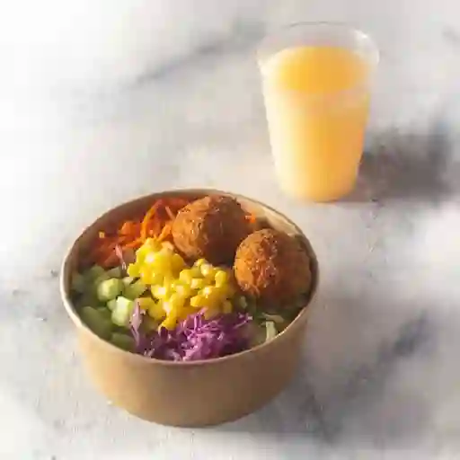 Peace & Love + Vaso de Jugo