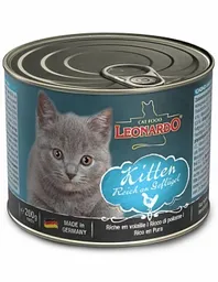 Leonardo Cat Foodalimento Humedo Para Gato Kitten Sabor A Pollo