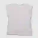 Polera Arcoiris De Niña Violeta Talla 4a