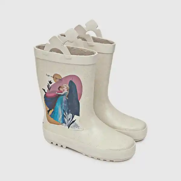 Botas Agua Para Niña Blanca Talla 29 Colloky