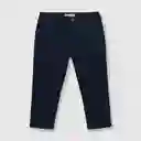 Pantalón Gabardina de Bebé Niño Navy Talla 9/12M Colloky