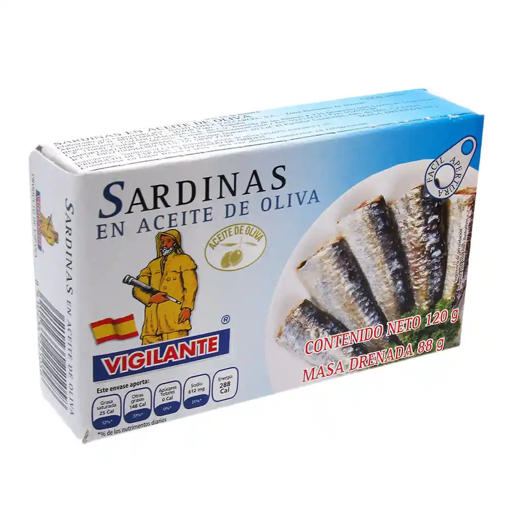 Vigilante Sardinas en Aceite de Oliva