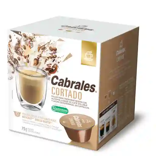 Cabrales Capsulas de Cafe Cortado