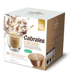 Cabrales Capsulas de Cafe Cortado