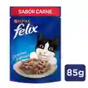 Felix Alimento para Gato Adulto Sensaciones de Carne en Salsa