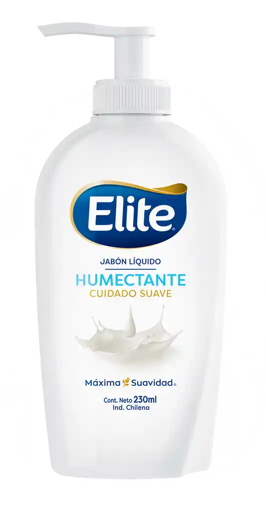 Elite Jabón Líquido Humectante Cuidado Suave