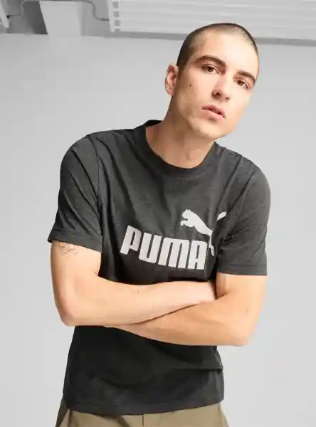 Puma Polera Ess No. 1 Logo Gris M 682550 07
