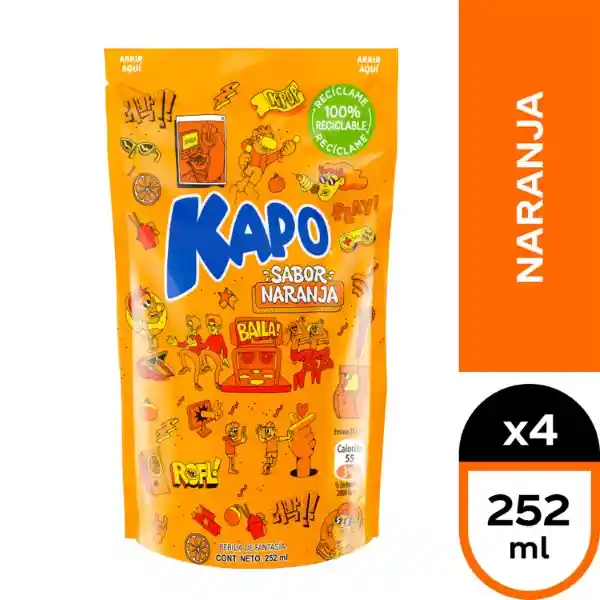 Kapo Pack Jugo Naranja