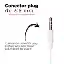 Miniso Audífonos De Cable Clásico - Blanco - 1.2 M