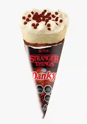 Danky Helado Vainilla y Chocolate Stranger Things