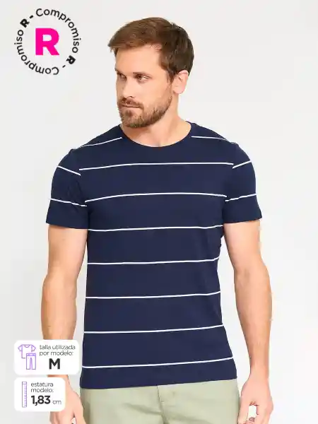 Kenneth Stevens Polera Manga Corta Dante Azmar XL SS25