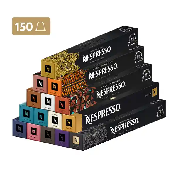 Nespresso Pack Café en Cápsulas Los Preferidos