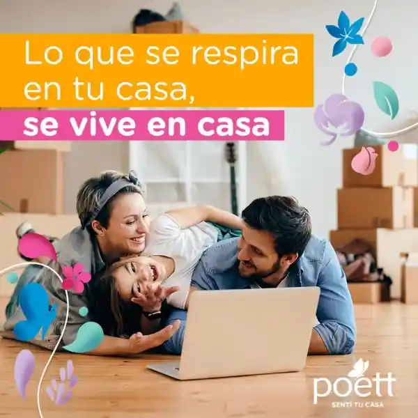 Limpiador Desinfectante de Pisos Poett Espíritu Play (Botella) 1800 ml