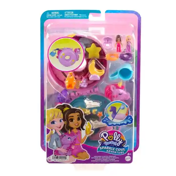 Mattel Polly Pocket Compacto Flotador de Unicornio