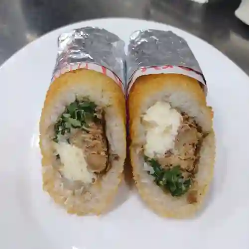 Panko Pollo, Queso Crema y Cebollín