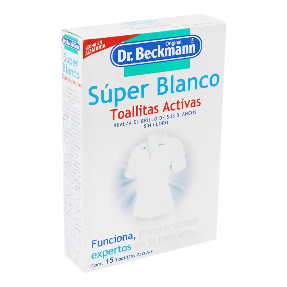 Dr Beckmann Toallas Blanqueadoras