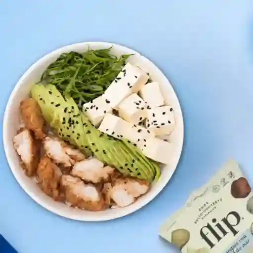 Arma tu gohan + papas flip