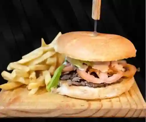 Lomito Chacarero+Papas Fritas