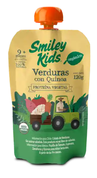 Papilla Orgánica Quinoa y Verduras Papilla 120 Gr