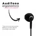 Miniso Audifonos De Cable De Moda E156 Negro 1.2m