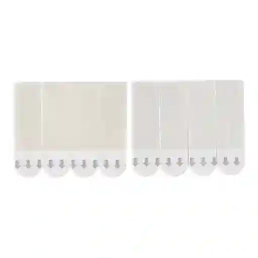 Set 4 Adhesivos Sujeta Cuadros Blanco Diseño 0001 Casaideas