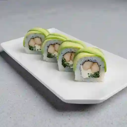 Pollo, queso crema y cebollín