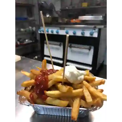 Papa Frita Natural Mediana