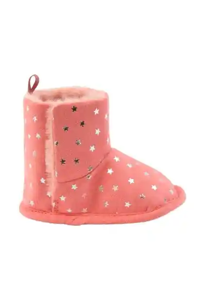 Botas Velcro Soft Bebé Niña Rosado 15 809 Ficcus