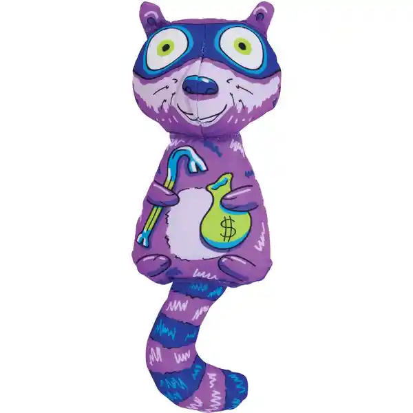 Fat Cat Juguete Para Perro Raccoon