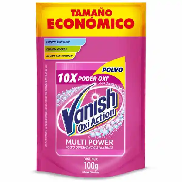 Vanish Desmanchador Polvo Rosa