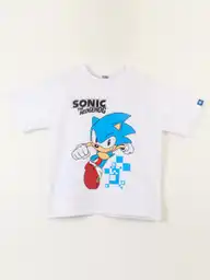 Minecraft Polera Manga Corta Blanco Sonic 8 314015011