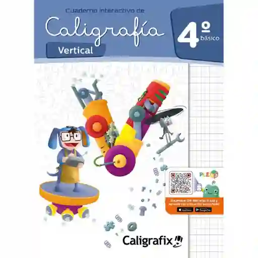 Caligrafix Cuaderno Caligrafía Vertical 4 Básico